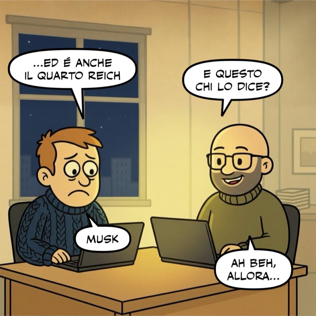 Musk e l’Europa quarto Reich 