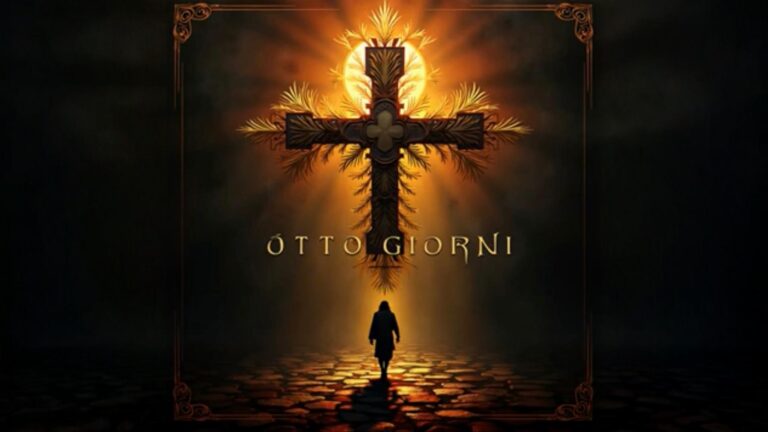 copertina concept album rock OTTO GIORNI sulla settimana santa