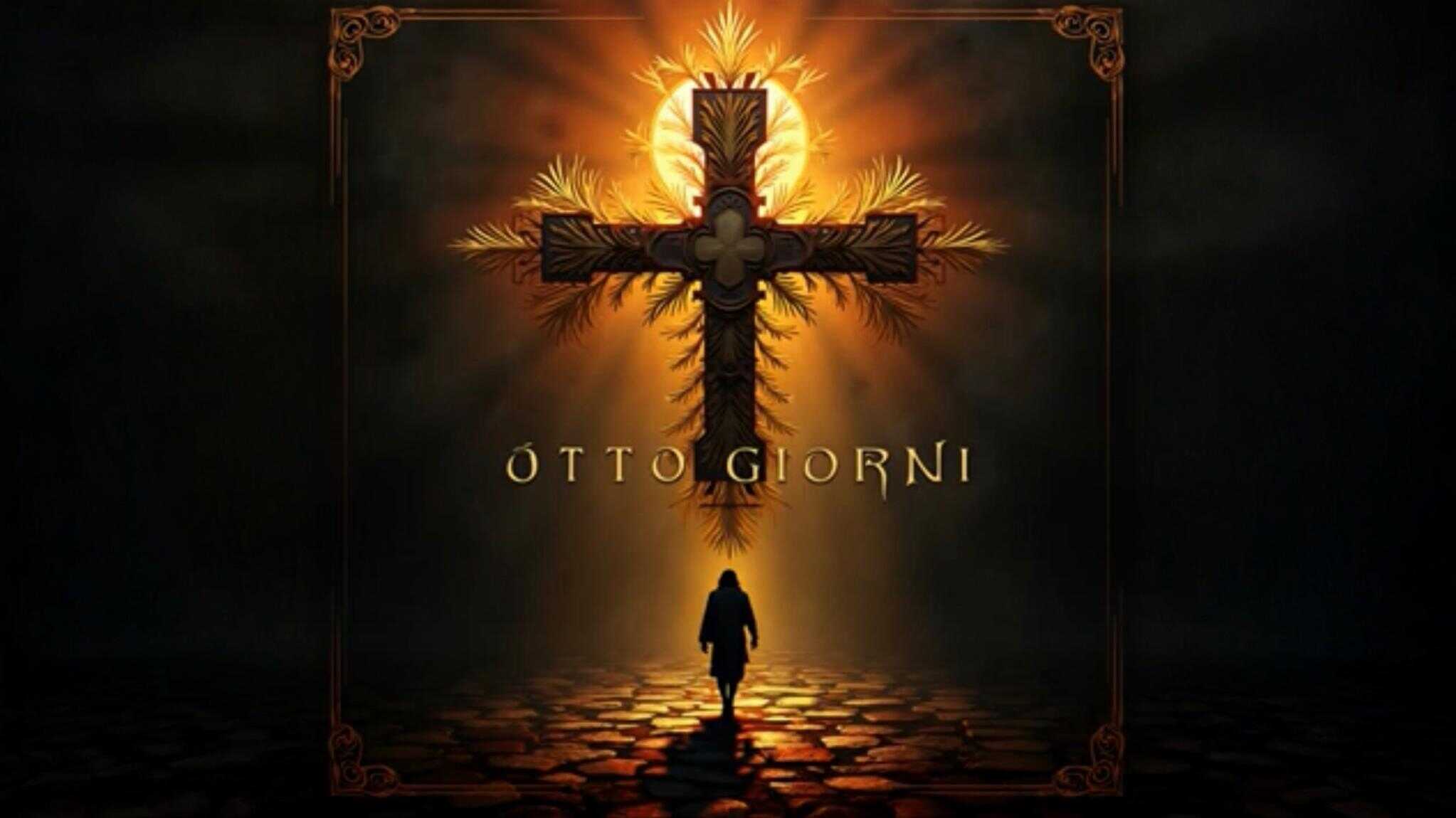 copertina concept album rock OTTO GIORNI sulla settimana santa