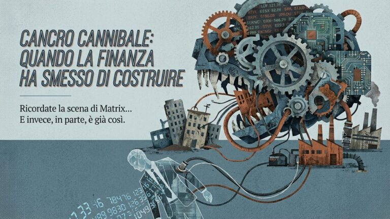 Il cancro cannibale: quando la finanza ha smesso di costruire