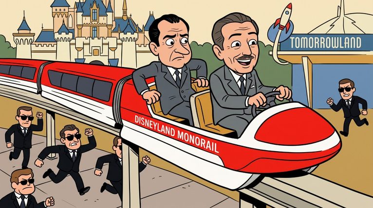 Quella volta che Walt Disney rapì il Presidente degli Stati Uniti